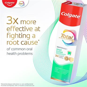 Colgate Total Active Protection Toothpaste 75ml - Deep Clean
