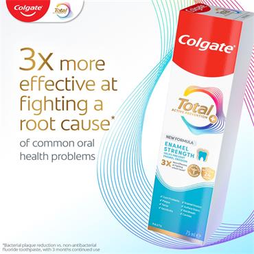 Colgate Total Active Protection Toothpaste 75ml - Enamel Strength