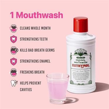 Euthymol Mouthwash 500ml 