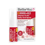 BetterYou Vitamin D3000 + K2 - Daily Oral Spray - 30 Doses