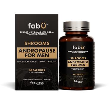 Fabu By Laura Dowling SHROOMS Andropause For Men - 60 Capsules