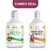 Combo Deal - Swedish Nutra Ultra Multivitamin + Hair, Skin And Nails 