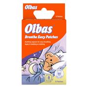 Olbas Breathe Easy Patches 3yrs+ - 6 Patches