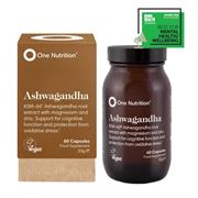 One Nutrition Ashwagandha KSM-66 - 60 Capsules