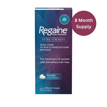 Regaine For Women Extra Strength Foam - 8 Months Supply