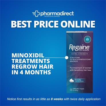 Regaine For Women Extra Strength Foam - 8 Months Supply