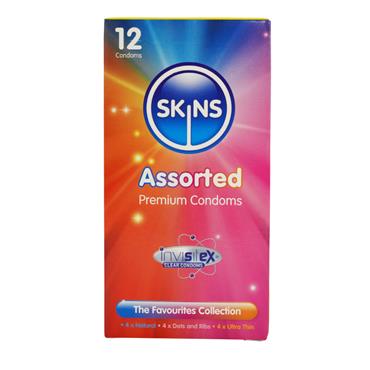 Skins Condoms Assorted - 12 Pack