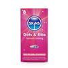 Skins Condoms Dots & Ribs - 8 Pack
