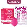 Skins Rose Flix Vibrator + Super Excite Gel - Combo Deal