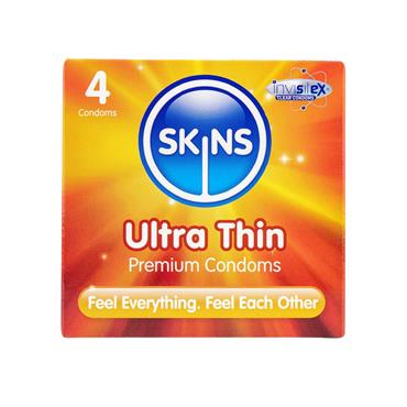 Skins Condoms Ultra Thin - 4 Pack