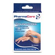 Pharmacare Wound Wipes - 10 Pack