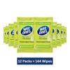 Wet Ones Be Zingy Travel Antibacterial Wipes - 12x12Wipes