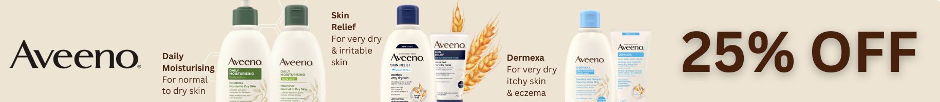 25% off Aveeno