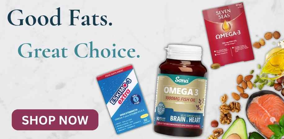 Good Fats. Great Choice. Omega-3 Supplements