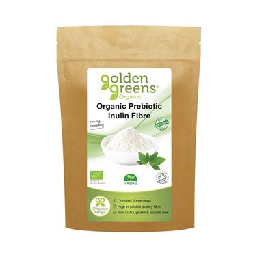 GOLDEN GREENS BIOFIBRE ORGANIC PREBIOTIC INULIN POWDER 250G