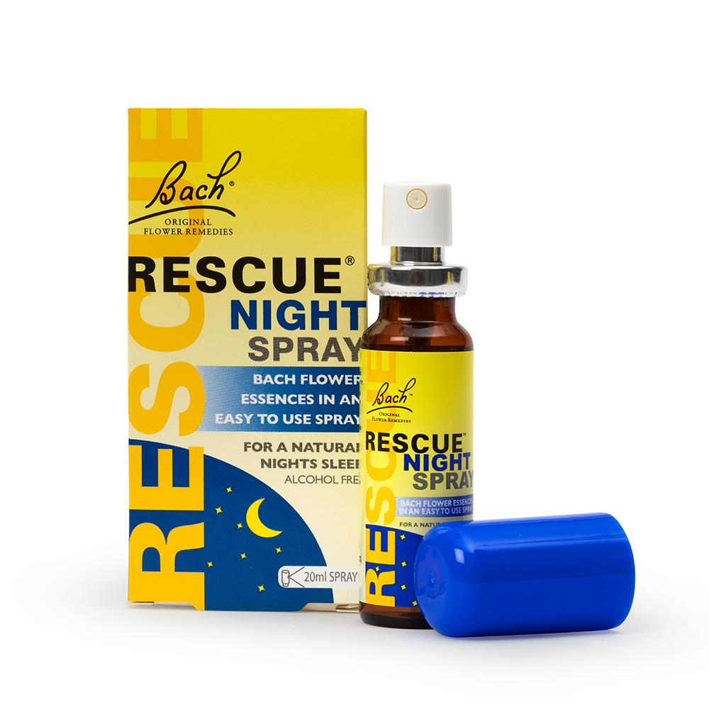 BACH RESCUE NIGHT SPRAY 20ML Molloys Pharmacy Ireland