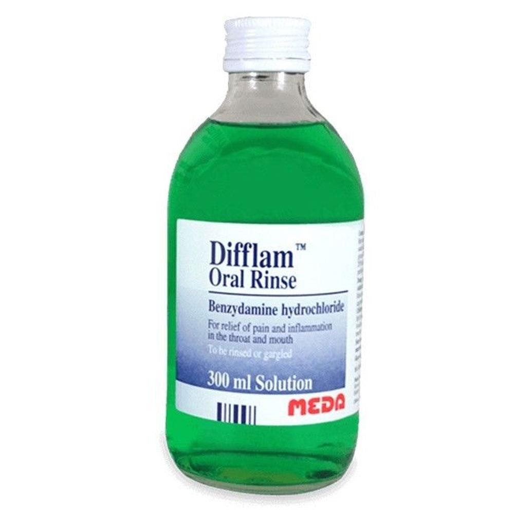 DIFFLAM ORAL RINSE 300ML Molloys Pharmacy Ireland