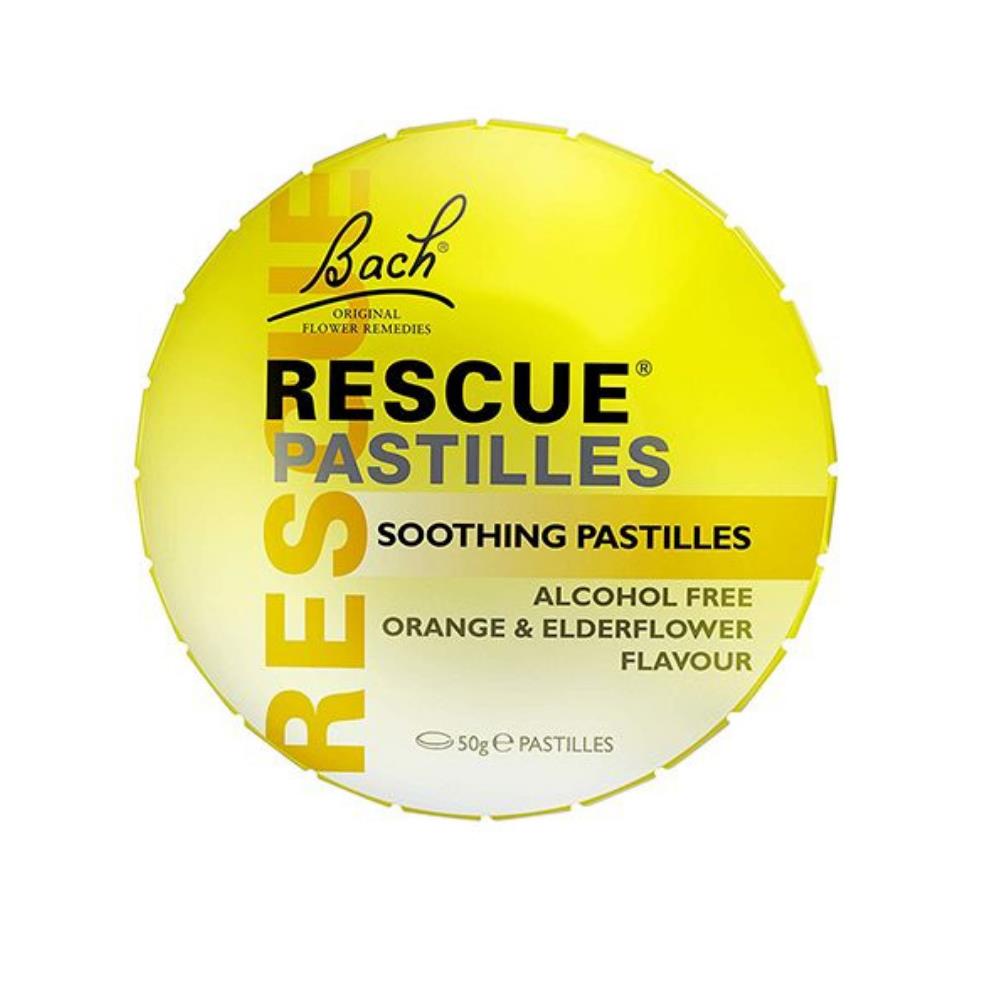 BACH RESCUE REMEDY PASTILLES 50G Molloys Pharmacy Ireland