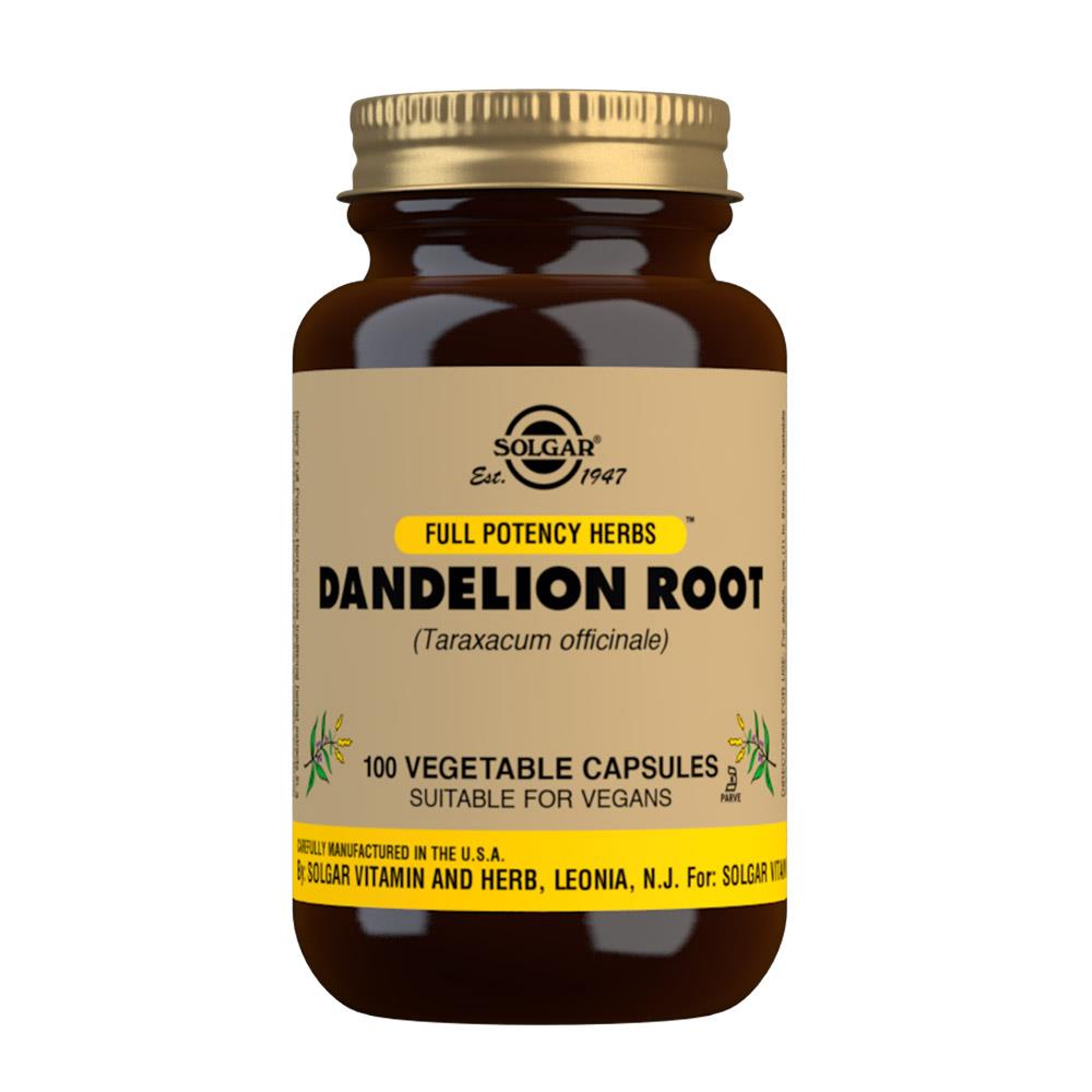 SOLGAR DANDELION ROOT 100 CAPSULES Molloys Pharmacy Ireland