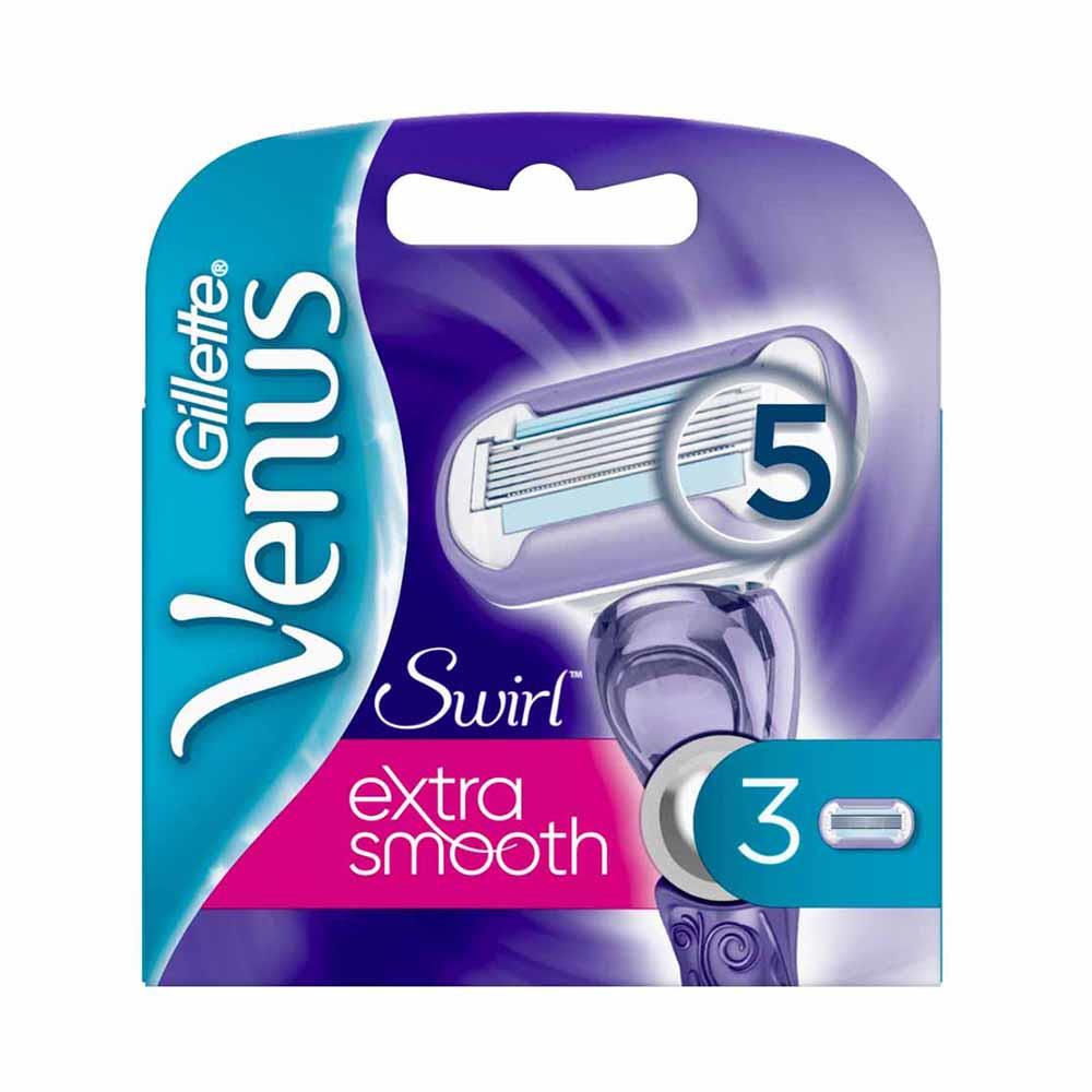 GILLETTE VENUS SWIRL EXTRA SMOOTH 3 BLADES | Molloys Pharmacy | Ireland