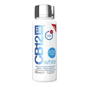 CB12 ORAL MOUTH WASH & WHITENING TEETH 250ML