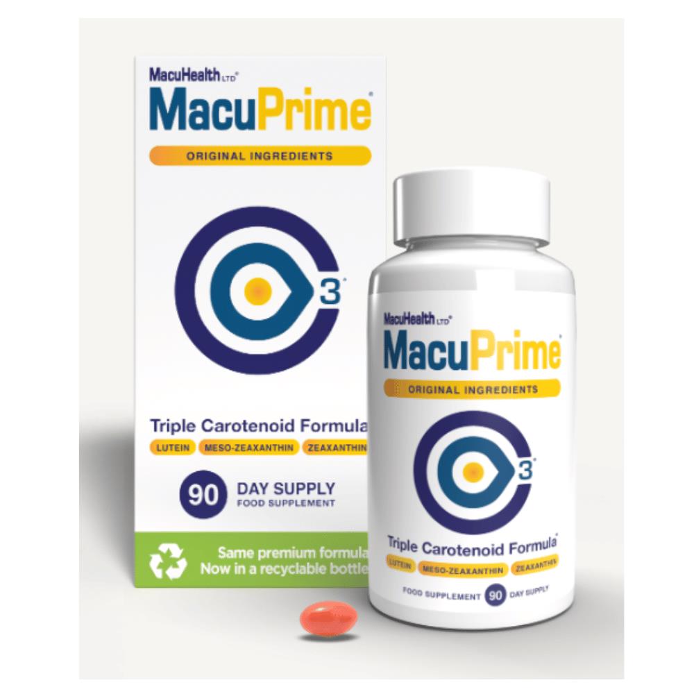 MACUHEALTH MACUPRIME TRIPLE CAROTENOID FORMULA 90 CAPSULES Molloys