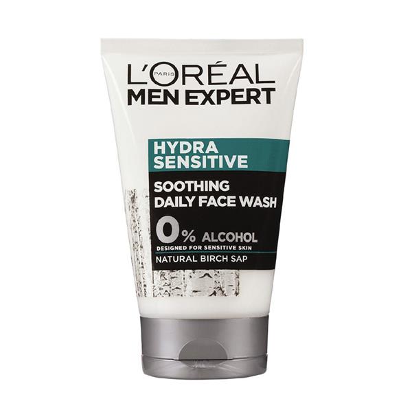 loreal sensitive face wash
