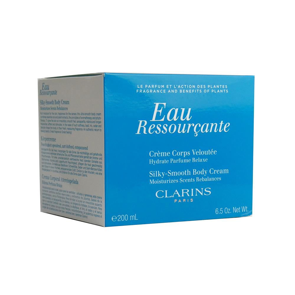 CLARINS EAU RESSOURCANTE SILKYSMOOTH BODY CREAM 200ML Molloys