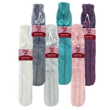SUNDRELLE LONG FUR HOT WATER BOTTLE