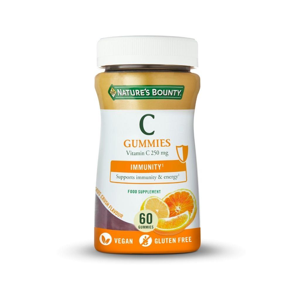 NATURES BOUNTY VITAMIN C GUMMIES 60 GUMMIES Molloys Pharmacy Ireland