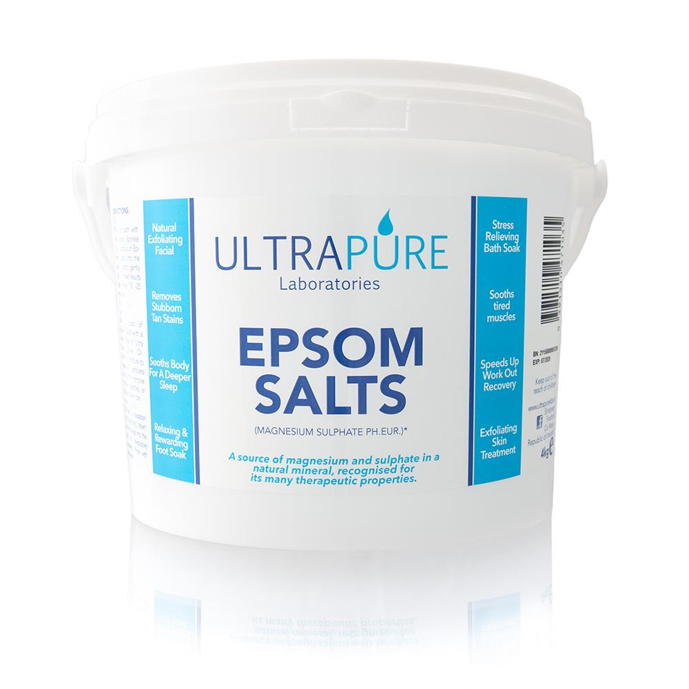 ULTRA PURE EPSOM SALTS 4KG Molloys Pharmacy Ireland