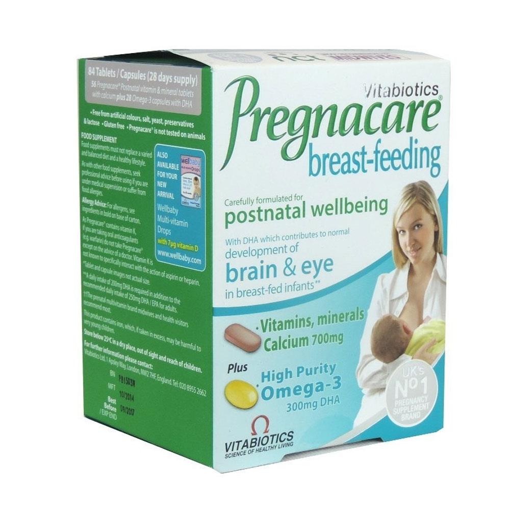 VITABIOTICS PREGNACARE BREASTFEEDING 84 TABLETS Molloys Pharmacy