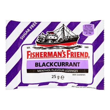 FISHERMANS FRIEND BLACKCURRANT 25G