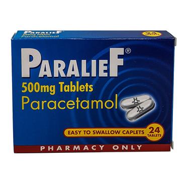PARALIEF PARACETAMOL 500MG 24S
