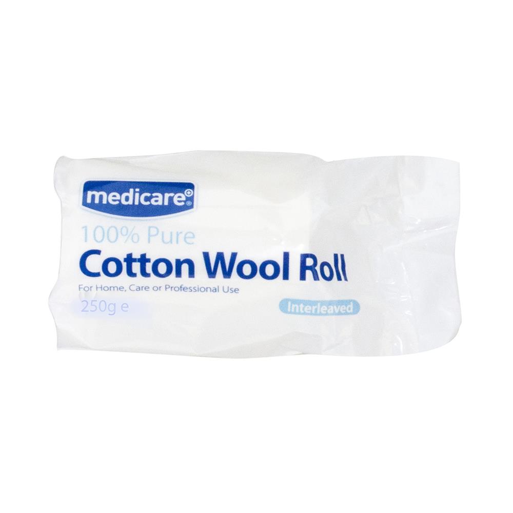 Purchase Medicare Cotton Wool Roll 250G Online Molloys Pharmacy