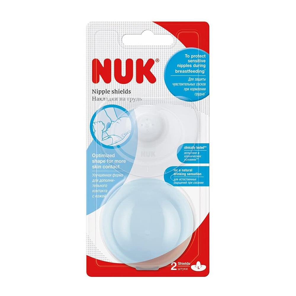 NUK SILICONE NIPPLE SHIELD LARGE Molloys Pharmacy Ireland