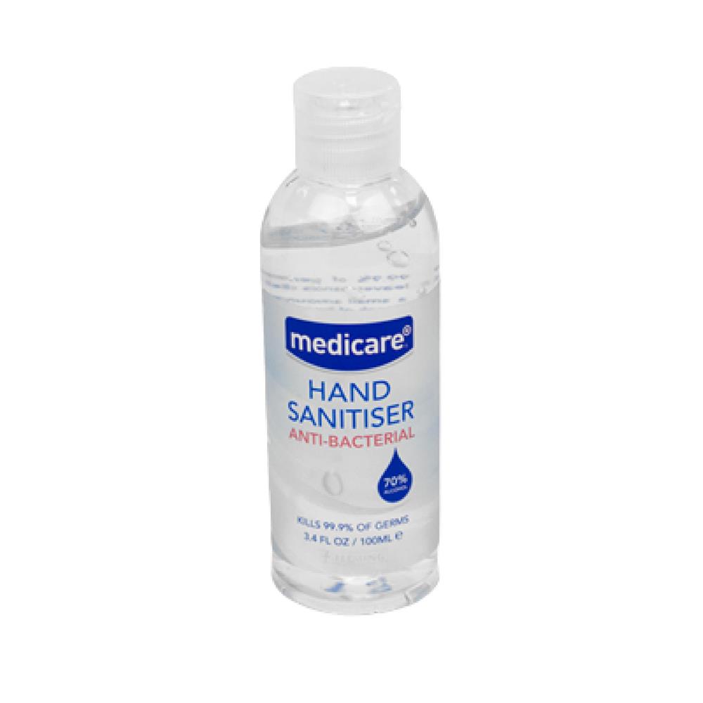 MEDICARE ANTIBACTERIAL HAND SANITIZER 100ML Molloys Pharmacy Ireland