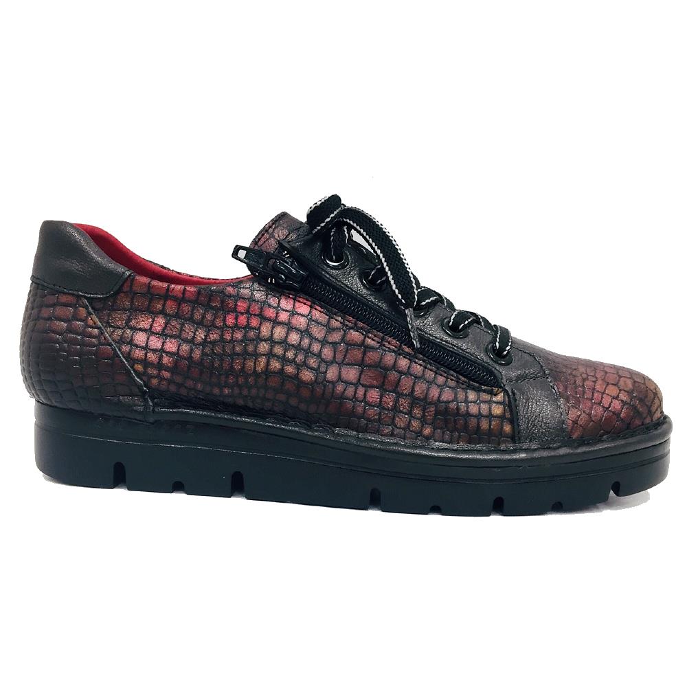 Jose Saenz 2001CM Lace ShoeRED Phillips Shoes Ireland