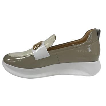 BIOECO BY ARKA 6754 PLATFORM SHOE-CREAM