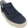 GABOR EPSOM CASUAL SHOE-Navy Suede