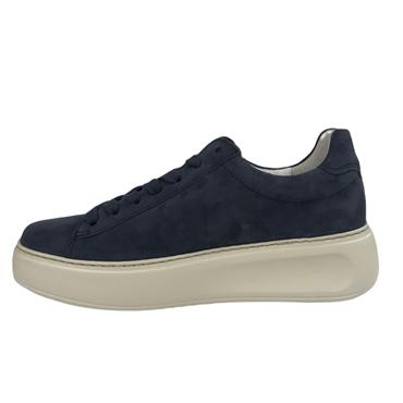 GABOR EPSOM CASUAL SHOE-Navy Suede