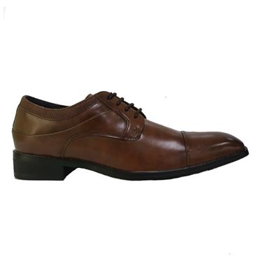BRENT POPE FAIRHALL DRESS SHOE-COGNAC