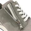 WALDLAUFER HIROKO WIDER FIT BUNION  SHOE-Grey