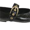 GABOR JIFFY STRAP SHOE-BLACK PATENT