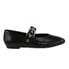 GABOR JIFFY STRAP SHOE-BLACK PATENT