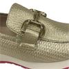 GABOR MACIE CASUAL SHOE-GOLD