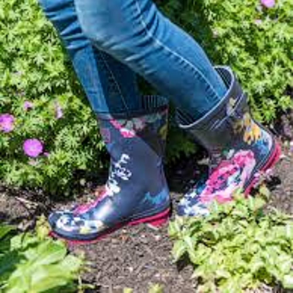 Ladies Cotswold Paxford WellieFlower PhillipsShoes.ie