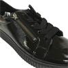 GABOR WISDOM 83.334 CASUAL SHOE-Black Pat