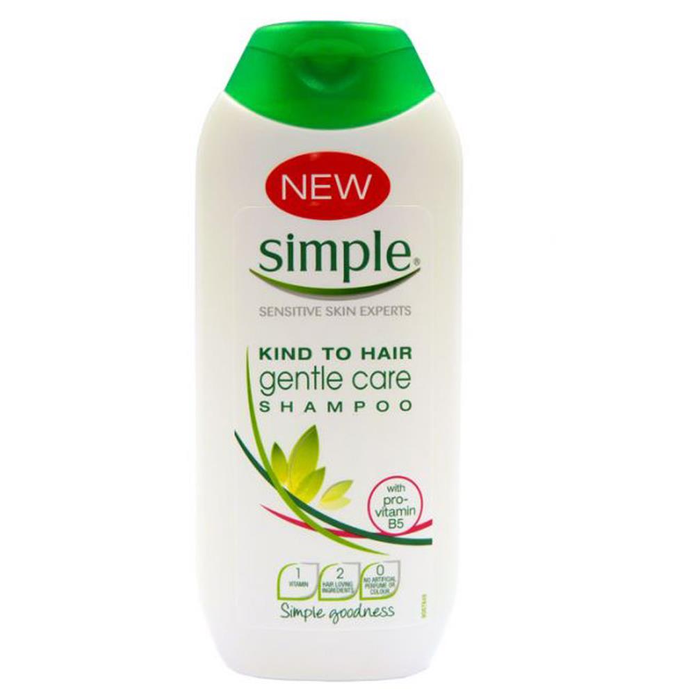 Simple Kind To Hair Gentle Care Shampoo 200ml Bluebell Pharmacy