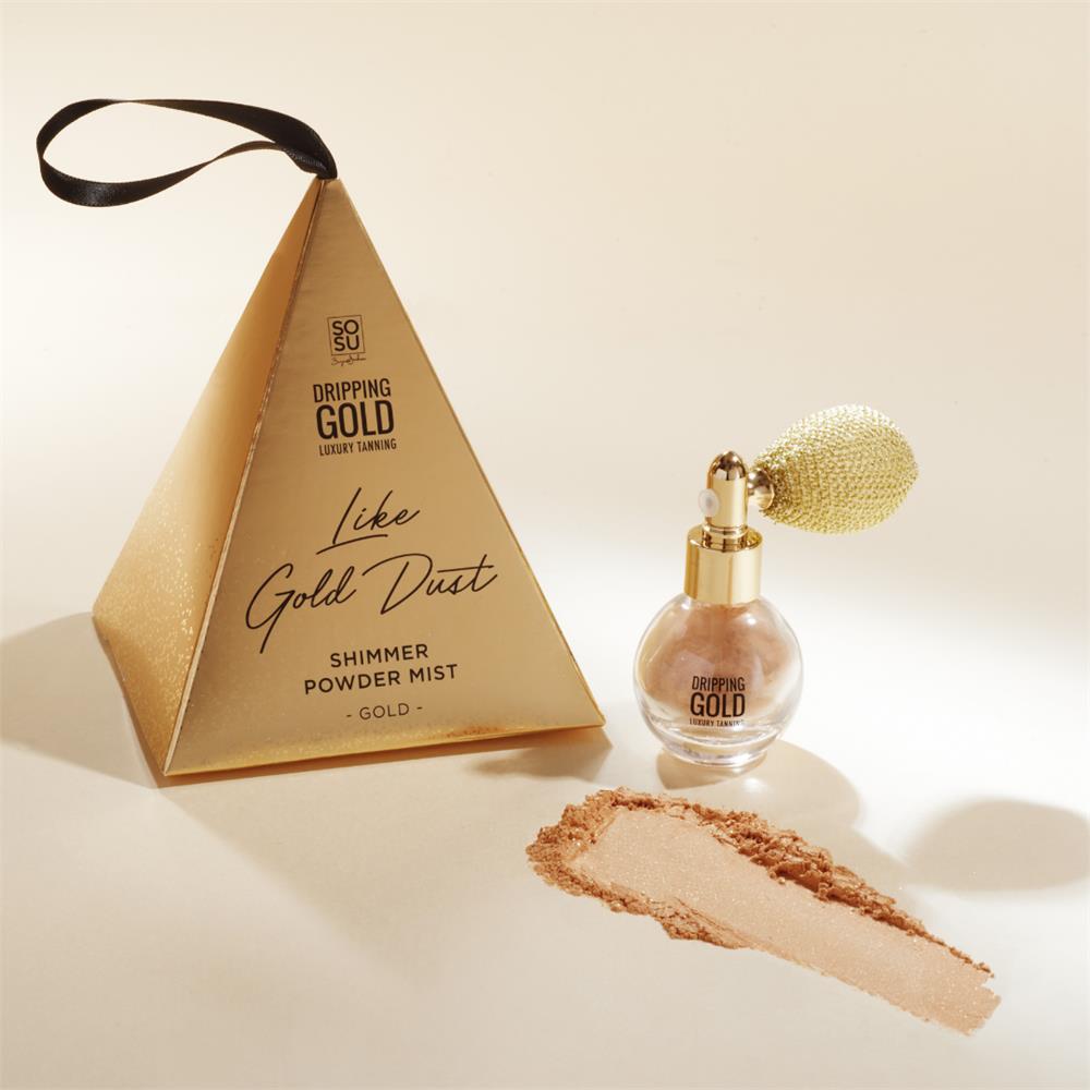 SoSu Dripping Gold Luxury Tanning Like Gold Dust Shimmer Powder Mist
